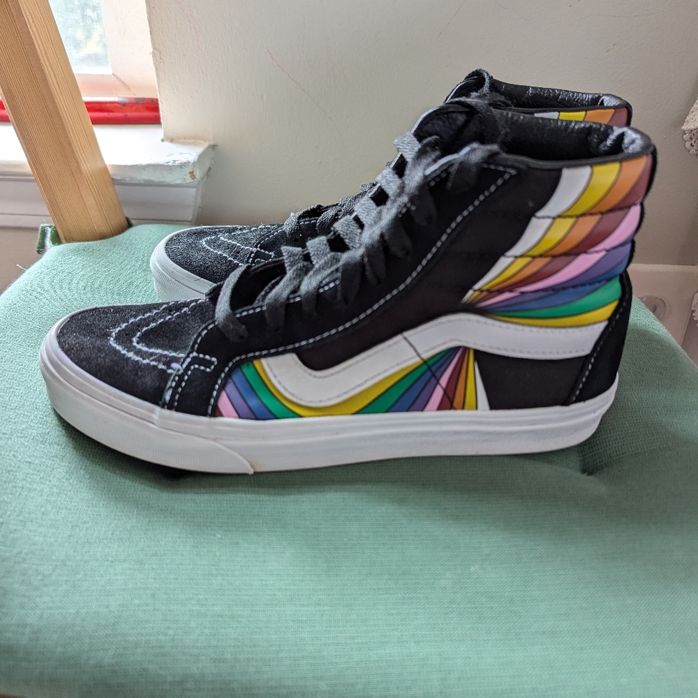 Vans multicolored hi-tops